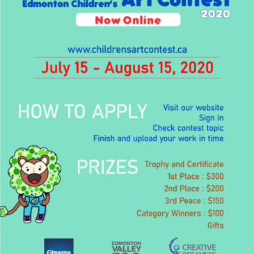 5th Annual Edmonton Children’s Art Contest 2020